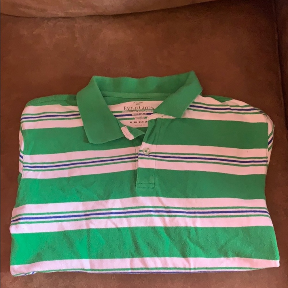 Green shirt